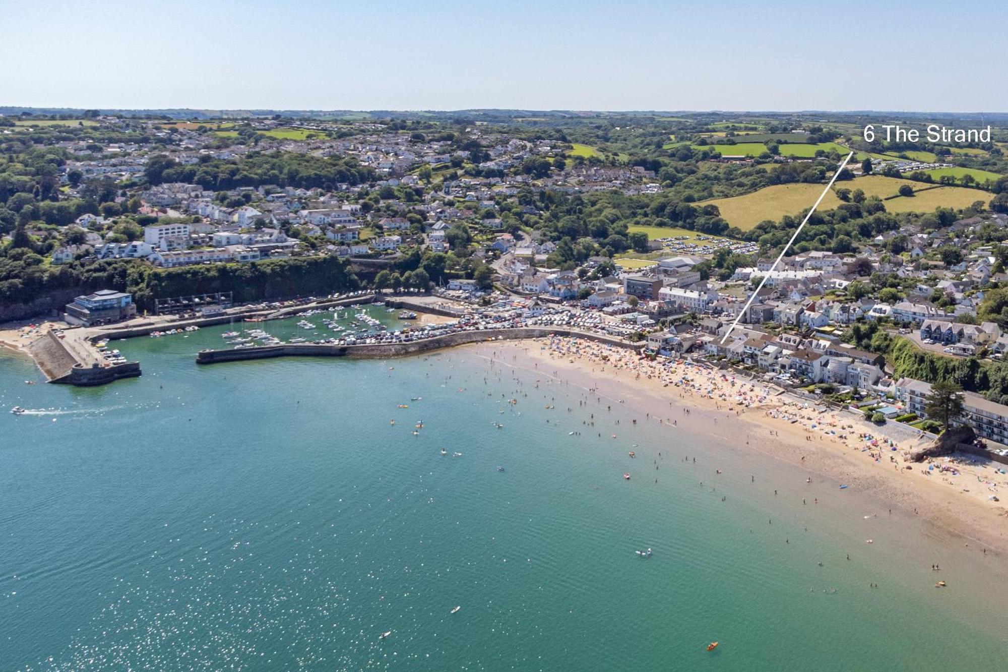 Strand Cottage - Direct Beach Access Saundersfoot Kültér fotó