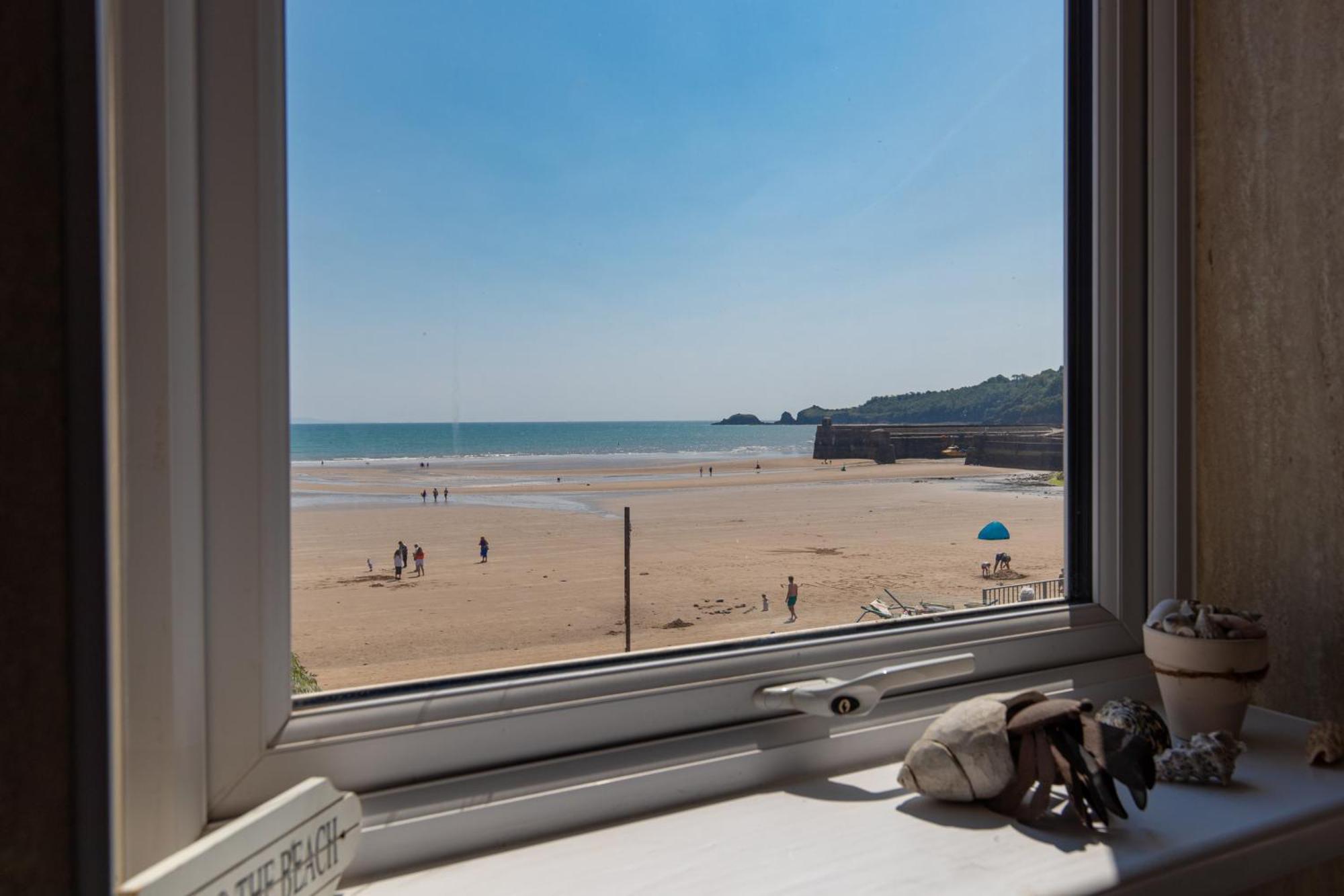 Strand Cottage - Direct Beach Access Saundersfoot Kültér fotó