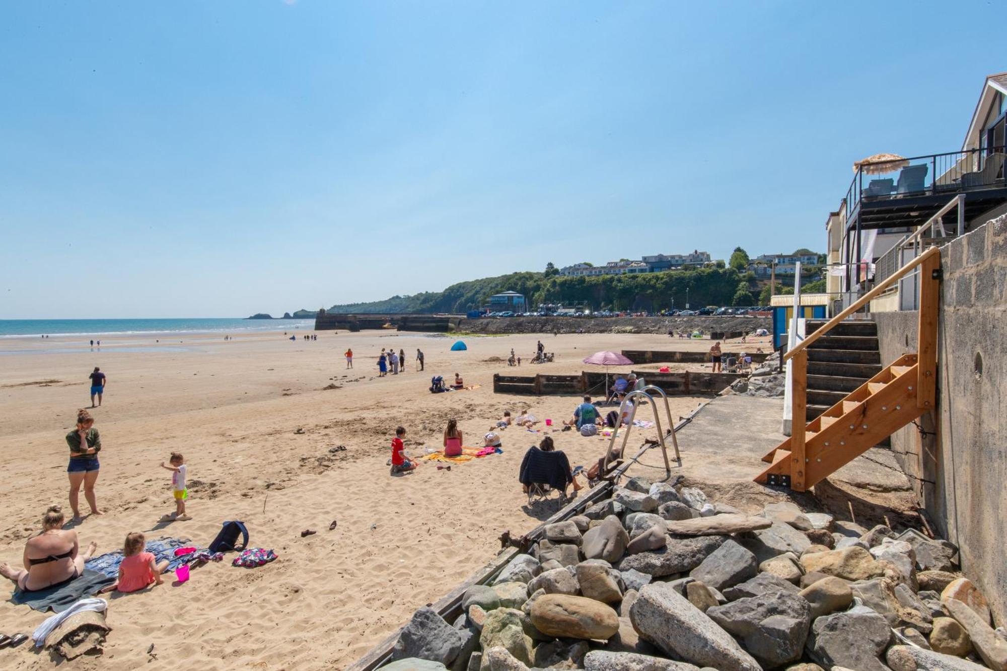 Strand Cottage - Direct Beach Access Saundersfoot Kültér fotó