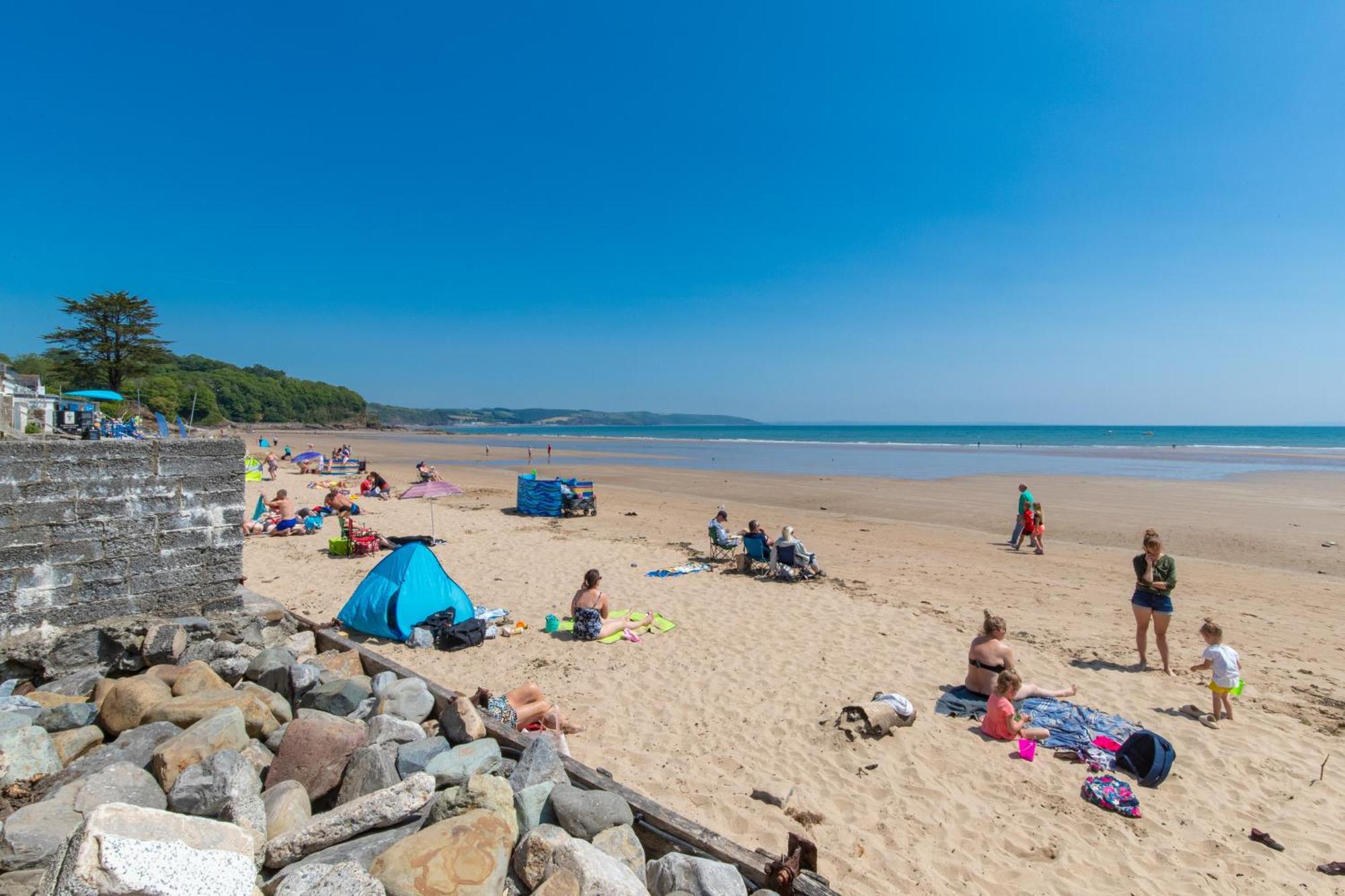 Strand Cottage - Direct Beach Access Saundersfoot Kültér fotó