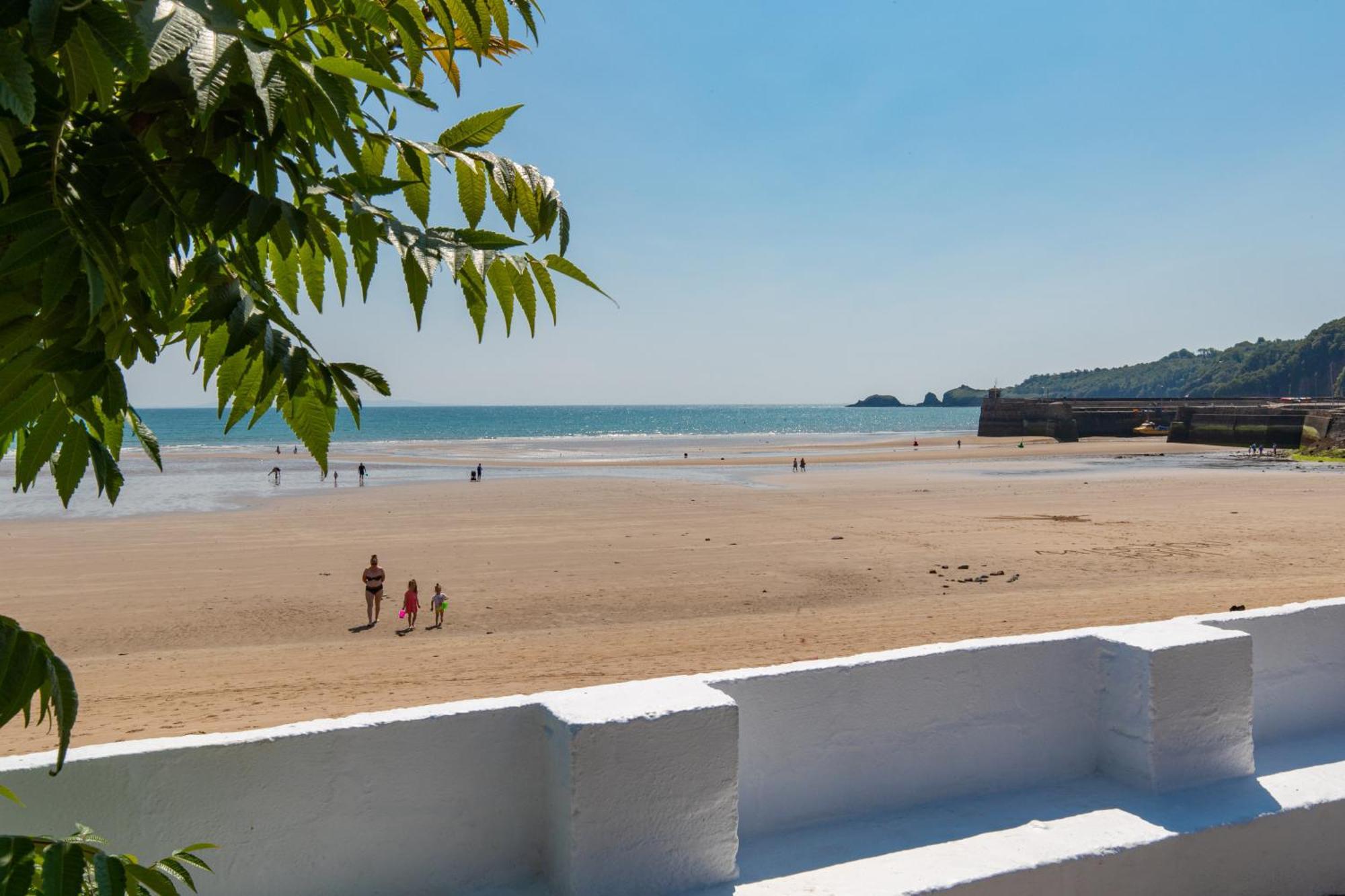 Strand Cottage - Direct Beach Access Saundersfoot Kültér fotó